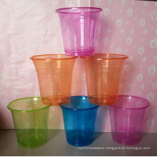 Disposable Colorful Transparent Plastic Cups